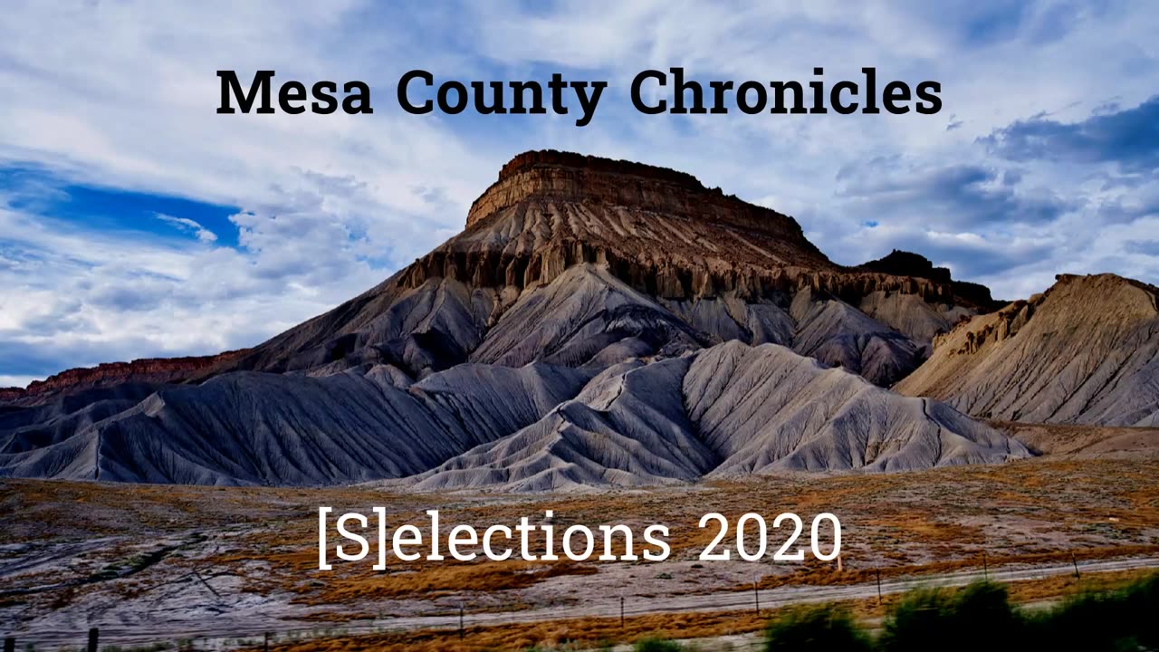 Mesa County Chronicles [S]elections 2020