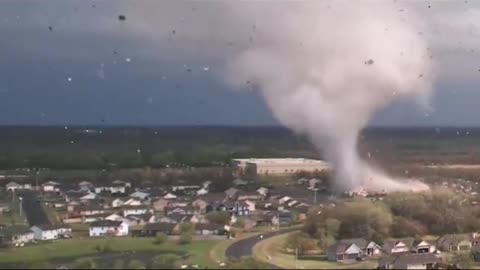 a tornado wipes out the city