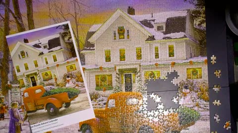 The Inn at Christmas Jigsaw Day 10 - Just Rest Your Eyes (JRYE#490)