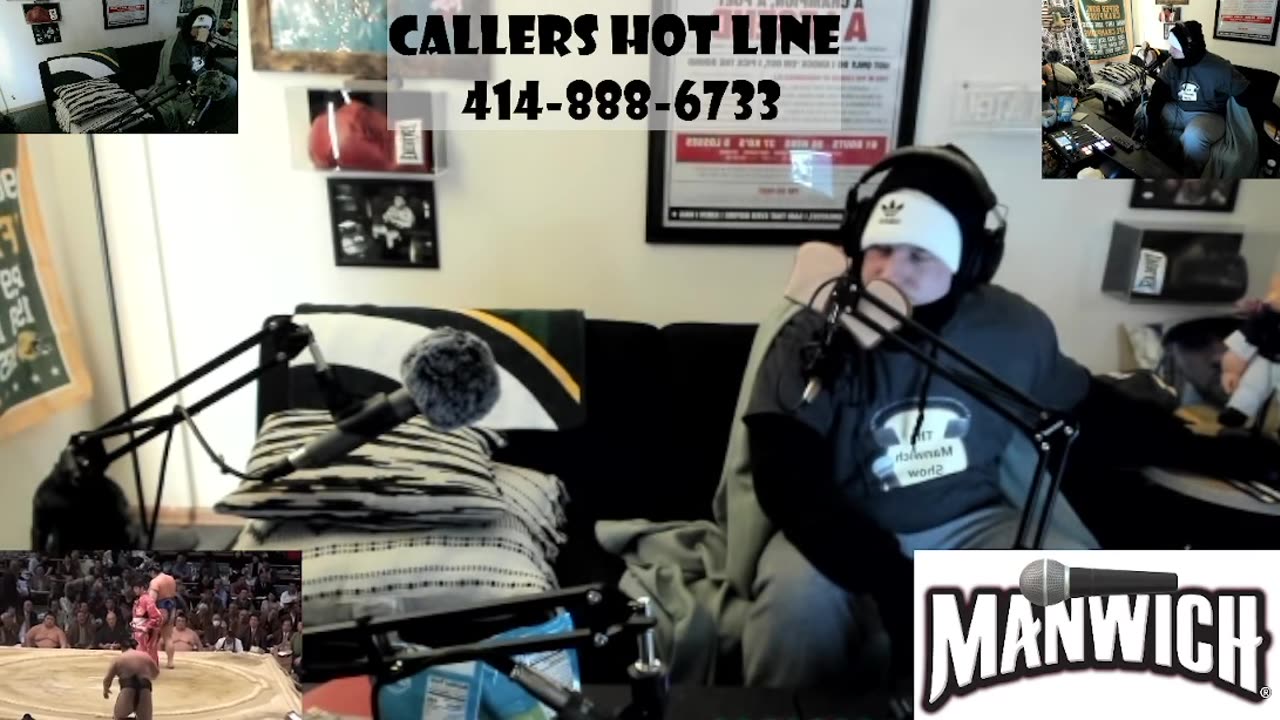 The Manwich Show Ep #20 Prison Calls, Charleston White, LIVE ON RUMBLE