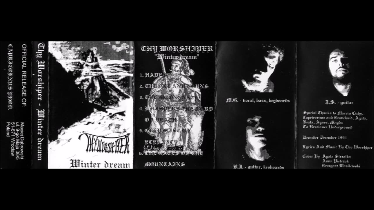 thy worshiper - (1994) - demo - winter dream