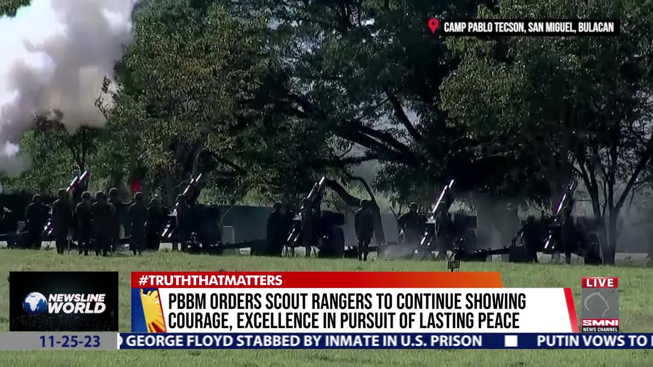 PBBM orders scout rangers to continue showing courage, excellence in pursuit of lasting peace