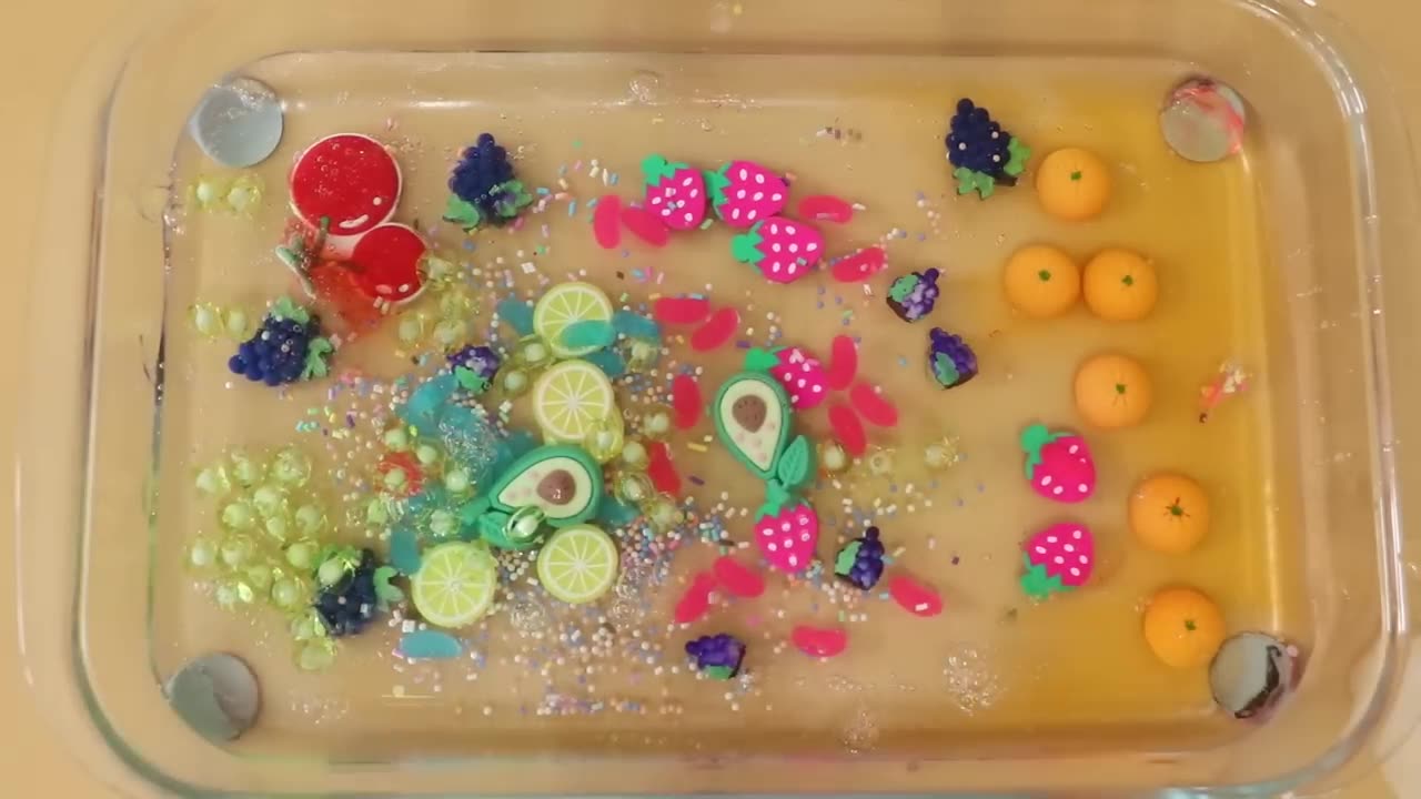 Making slime with piping bags most satisfying slime video*Asmr* #piping bags