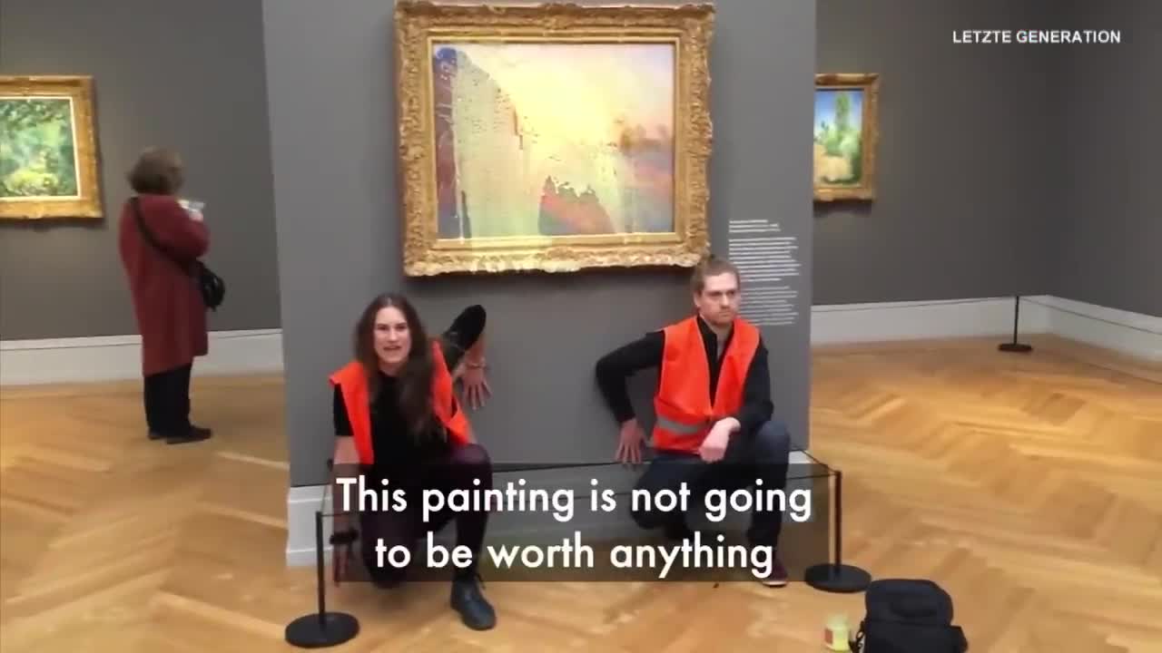 Why Did These Activists Throw Mashed Potatoes on a Monet?