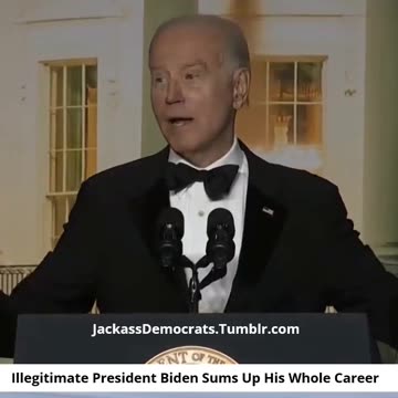 Joe Biden Admission - He Sums Up His Whole Career