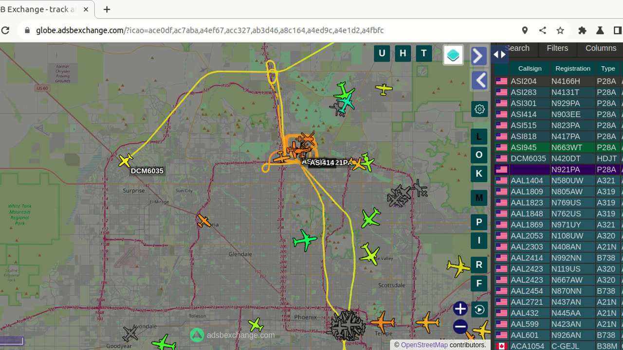 DCM6035 - more interesting CALLSIGNS - Jan 24th 2024 -