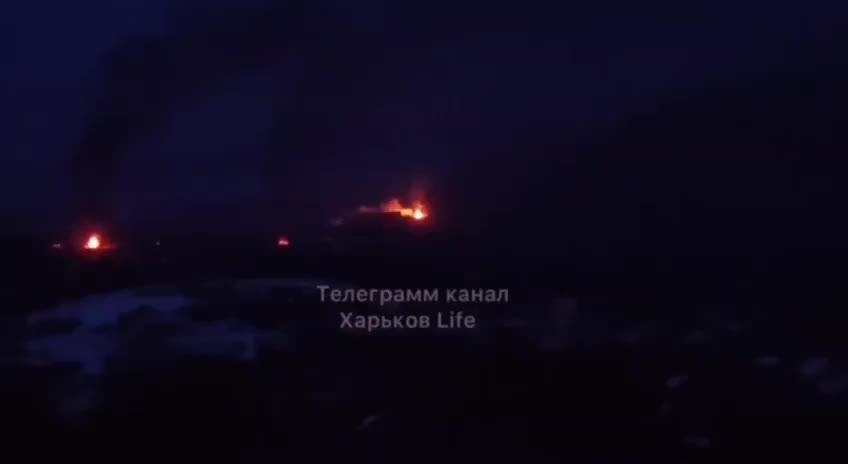 Attacks on Kharkov, right now