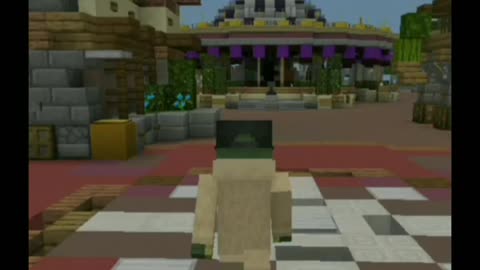 Disney land in Minecraft