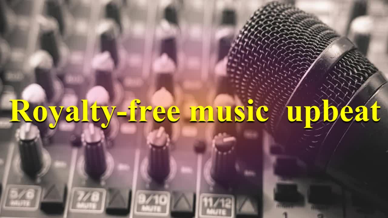 20 second Royalty free intro music upbeat