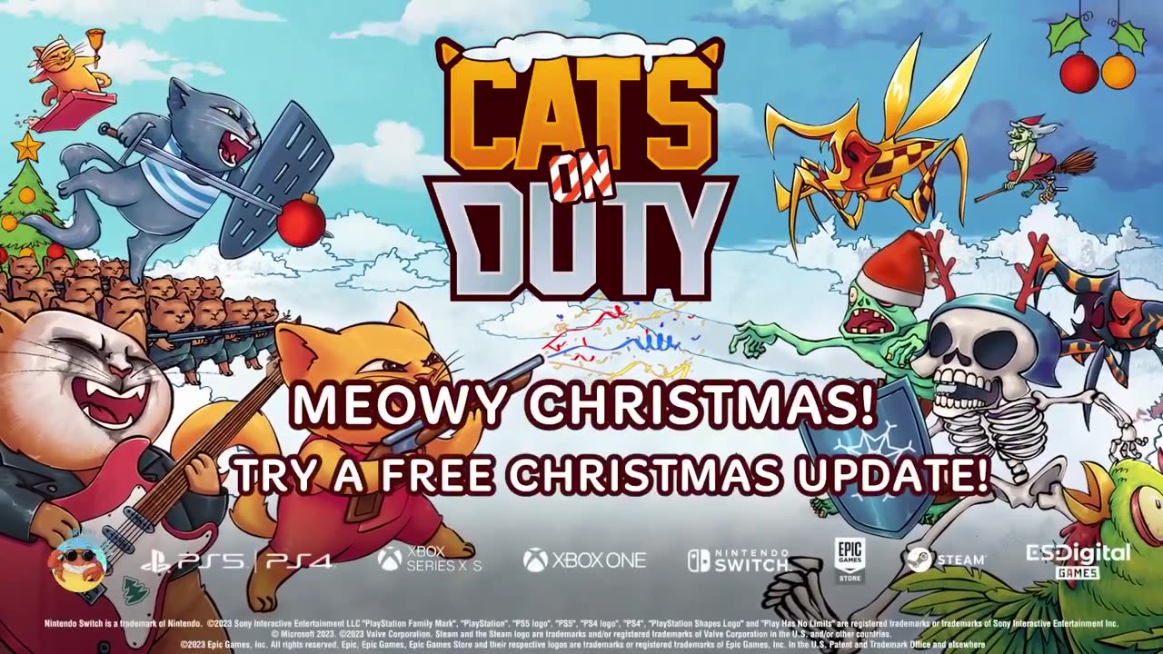 Cats on Duty_ Prologue - Official Christmas Update Trailer