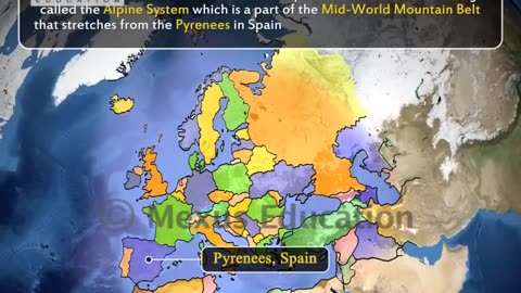 europe physical features.