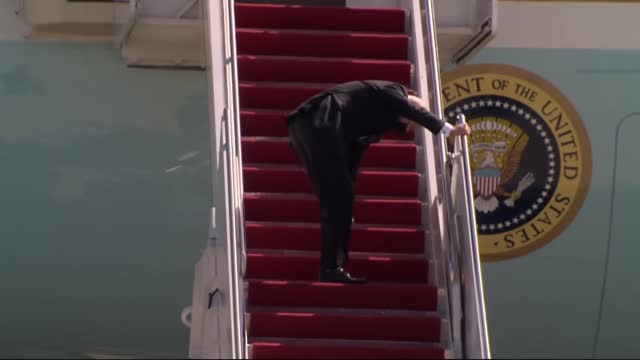 Joe Biden - The Falling Guy (aka Stumbling Brandon)