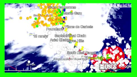 Trinidad & Tobago - Lopinot region splitting apart.📈 Hypersonic Tropical Wave to enter T&T soon. 🌊🌀