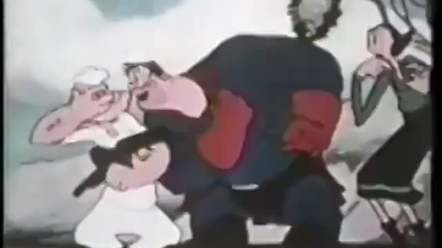 Popeye She sick Sailors Original 1944👍