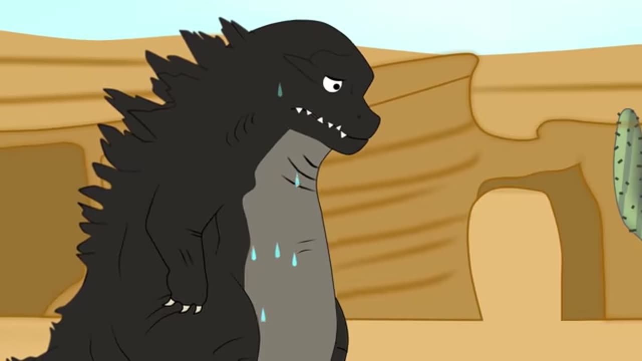 Godzilla vs GIANT EGG - Funny #6 | Godzilla Cartoons