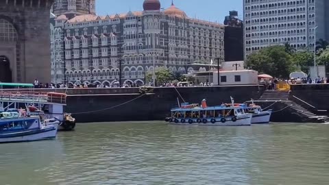 Ship ride in Mumbai