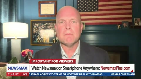 Matt Whitaker on Greg Kelly Reports-Newsmax 11.20.2023