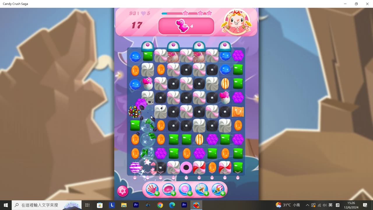 Candy Crush Saga Record (Level 93)