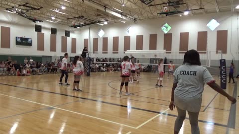 Coconut Creek Volleyball 17u playoffs final. Panthers vs Rays set 1 and 2