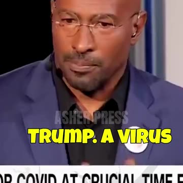 “A bullet couldn't stop Trump, a virus just stopped Biden” - Van Jones