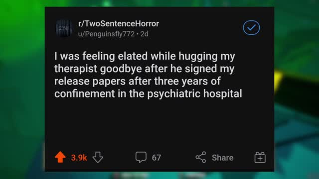 Feeling Elated - r/TwoSentenceHorror