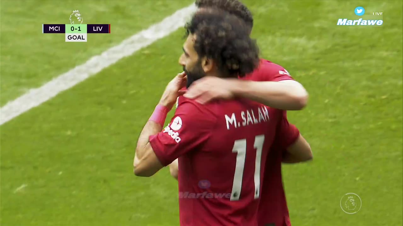 highlights liverpool vs manchester city - gol mohamed salah