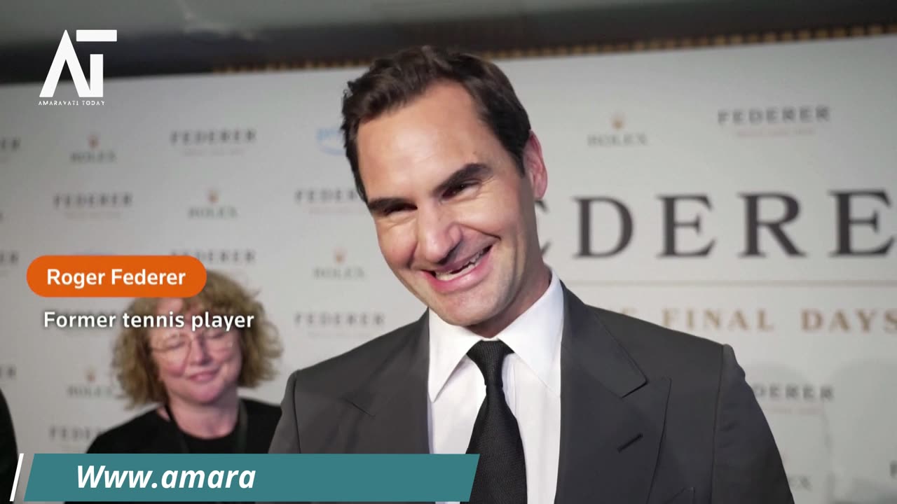 Roger Federer Reflects on Retirement Family First & New Documentary Premiere | Amaravati Today