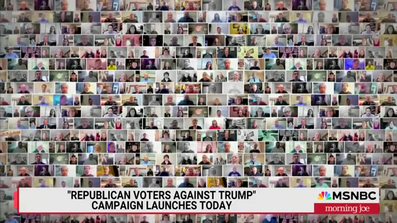 This is the new “Republicans” against Trump ad...Not one Republican amongst them!