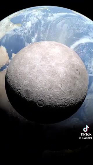 Space moon earth videos information