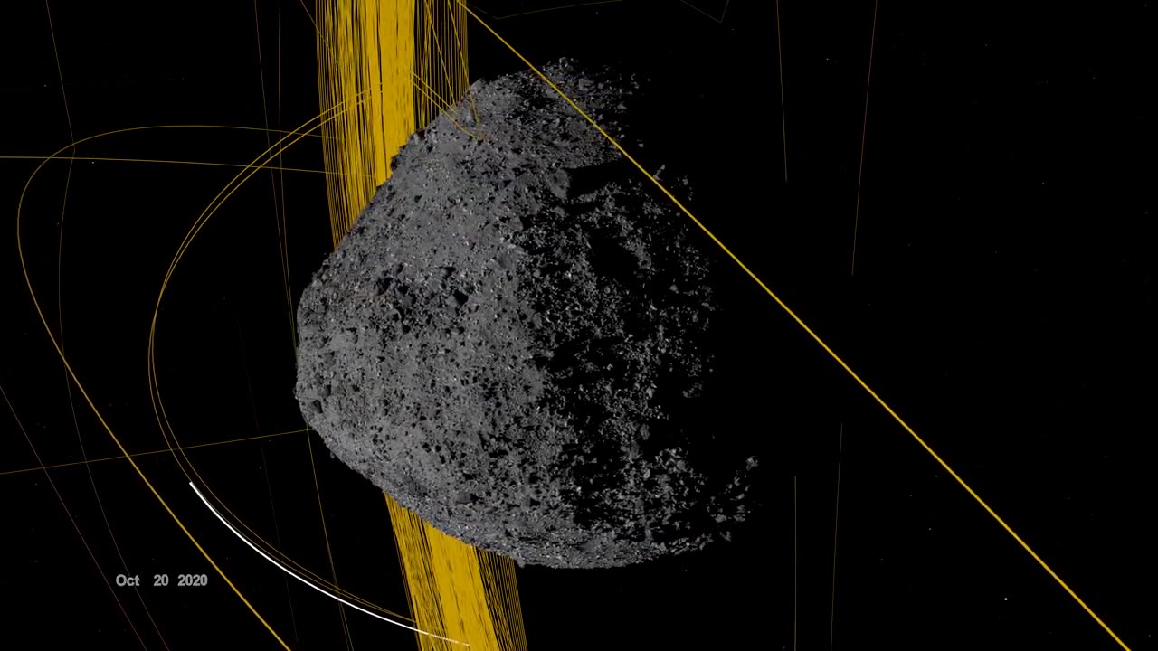 OSIRIS-REx Slings Orbital Web Around Asteroid to Capture Sample | 4K