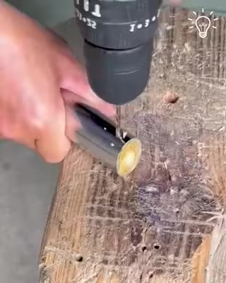 Craftsman makes a dust brush from bamboo