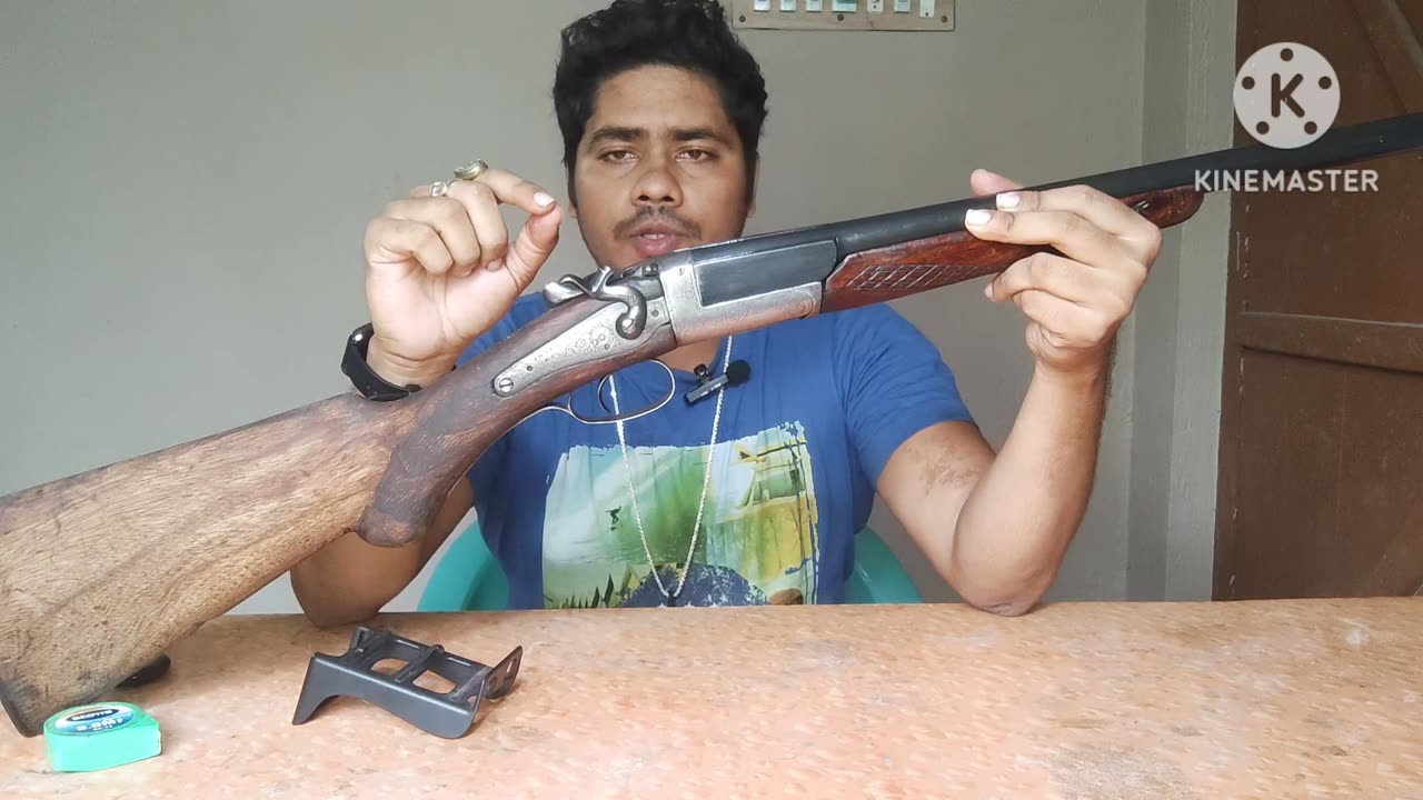 12 bore single barrel shotgun