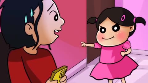 When your small sister see you