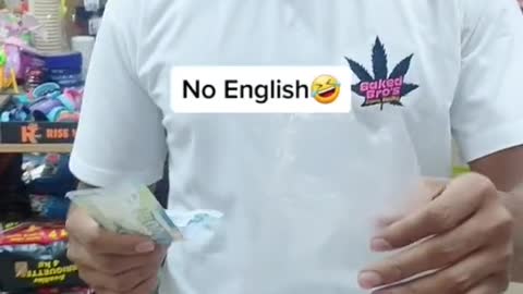 No English man 😂😂😂