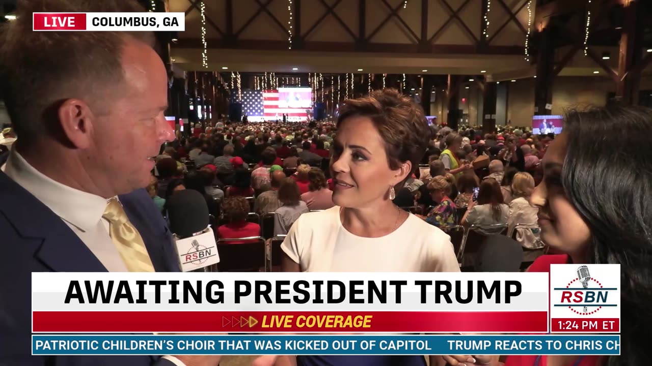 WATCH: Kari Lake Interview at GA GOP Convention - 6/10/2023