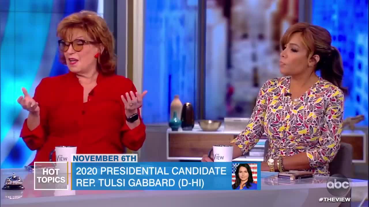 Behar calls Tulsi Gabbard a 'useful idiot'