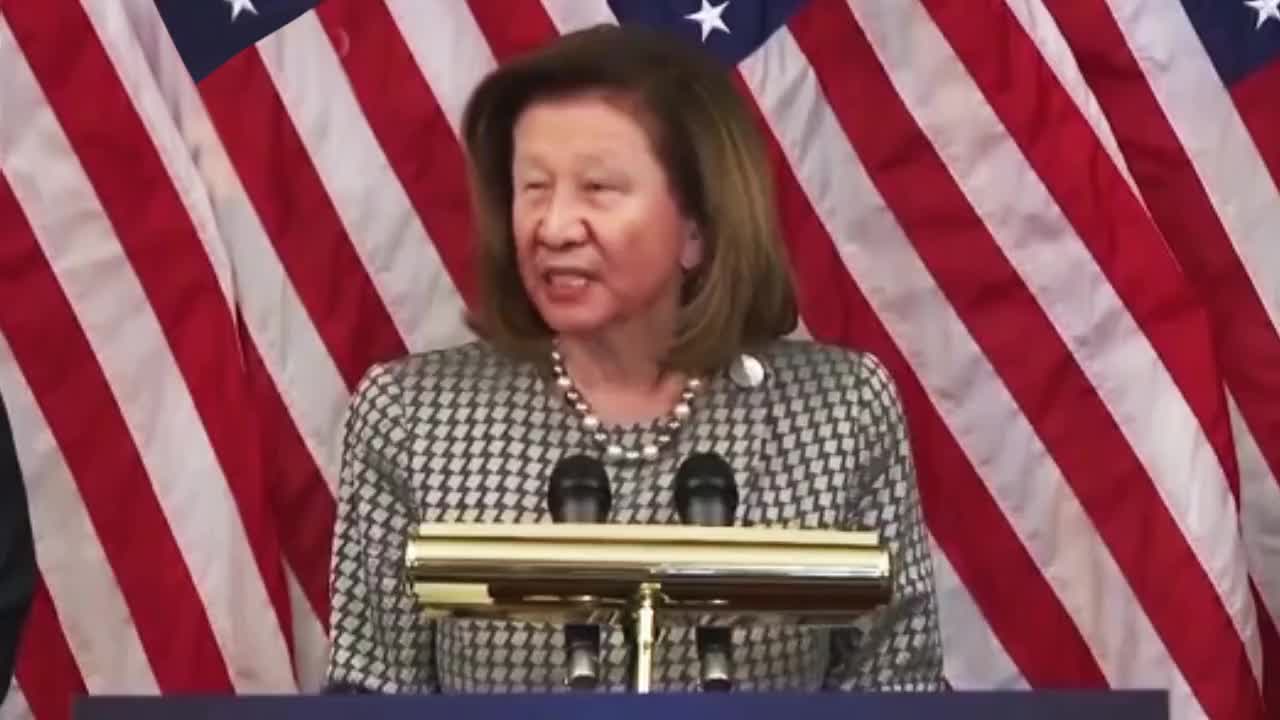 Nancy Xi Pelosi advising American Athletes at the Genocide Games in 🇨🇳