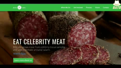 🐸🐸🐸Celebrity stem cell meat being promoted. Cannibalism isn't abnormal for the cabal