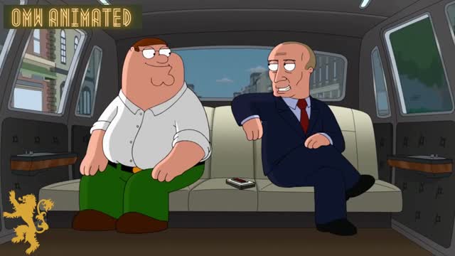 Peter on Family Guy meets Putin 😆