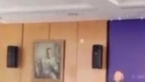 Guy stands up to HRC.