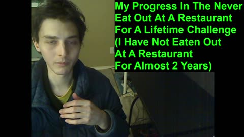 Outtake #2 Of My Progress In The Never Eat Out At A Restaurant For A Lifetime Challenge