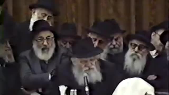 17. Vov Tishrei 5747 - Farbrangen = ן' תשרי תשמ"ז