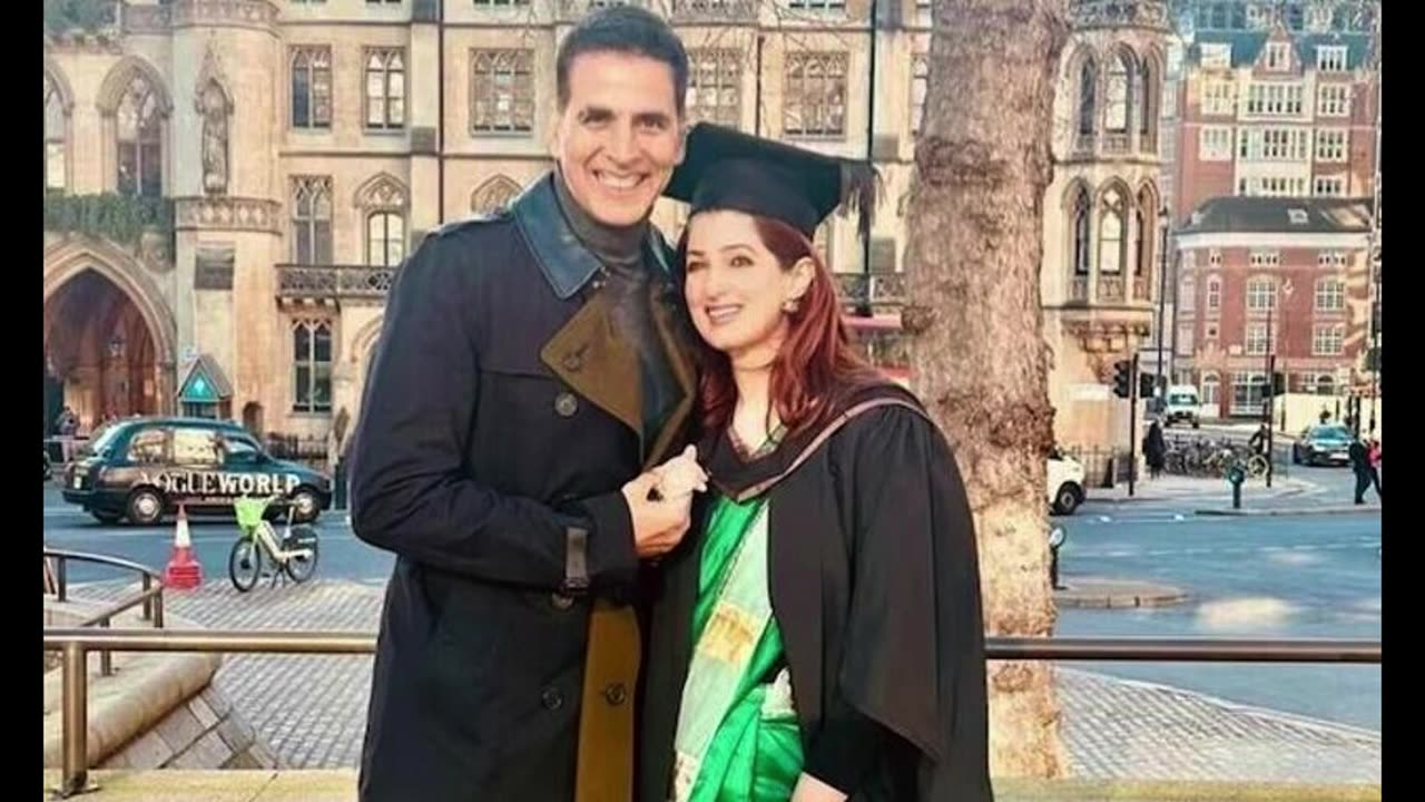 Akshay Kumar's heartwarming message on wife's graduation day goes viral