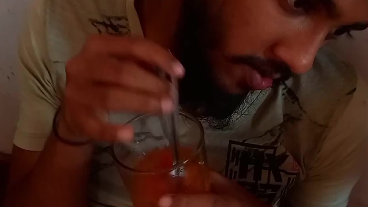 Funny food | Passion fruit + Watermelon juice - But see my brothers reaction