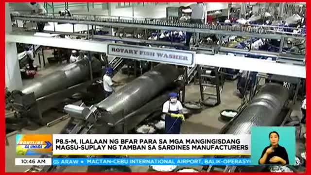 Sardines manufacturersat BFAR, lumagda ng kasunduan para sa sapat na suplay ng Tamban