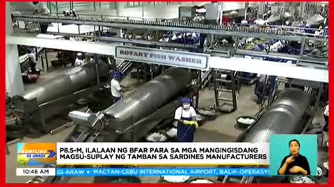 Sardines manufacturersat BFAR, lumagda ng kasunduan para sa sapat na suplay ng Tamban