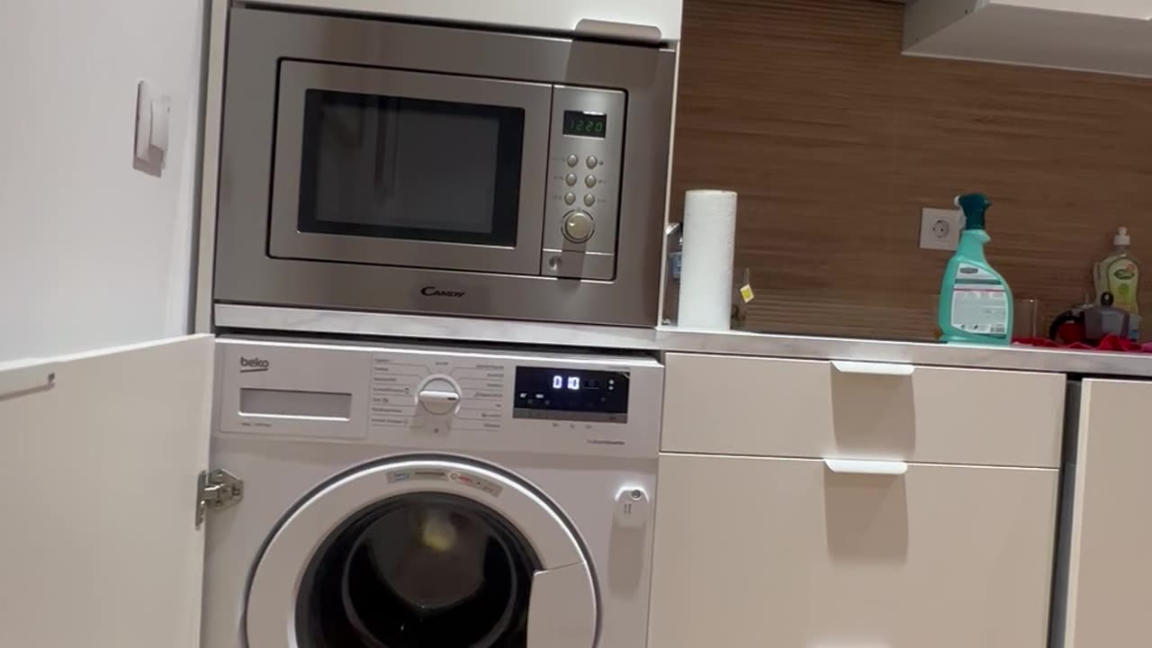 Washing Machine Rattles Loose From Cabinet