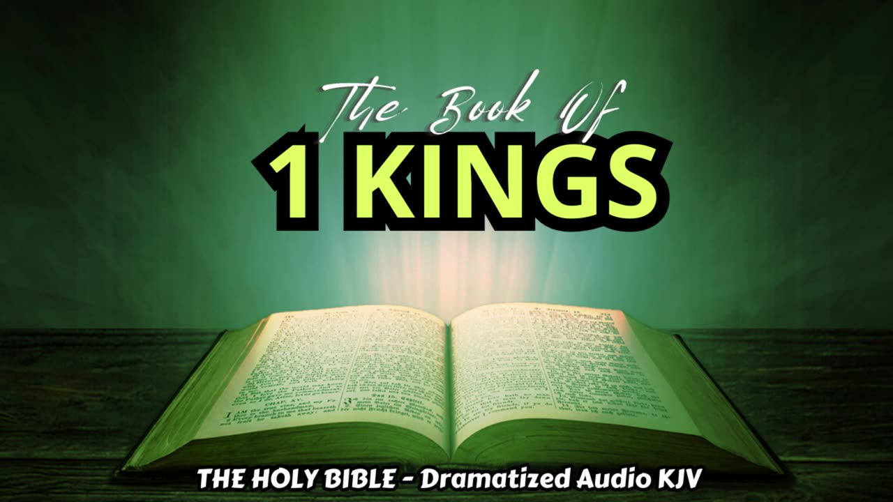 ✝✨The Book Of 1 KINGS | The HOLY BIBLE - Dramatized Audio KJV📘The Holy Scriptures_#TheAudioBible💖