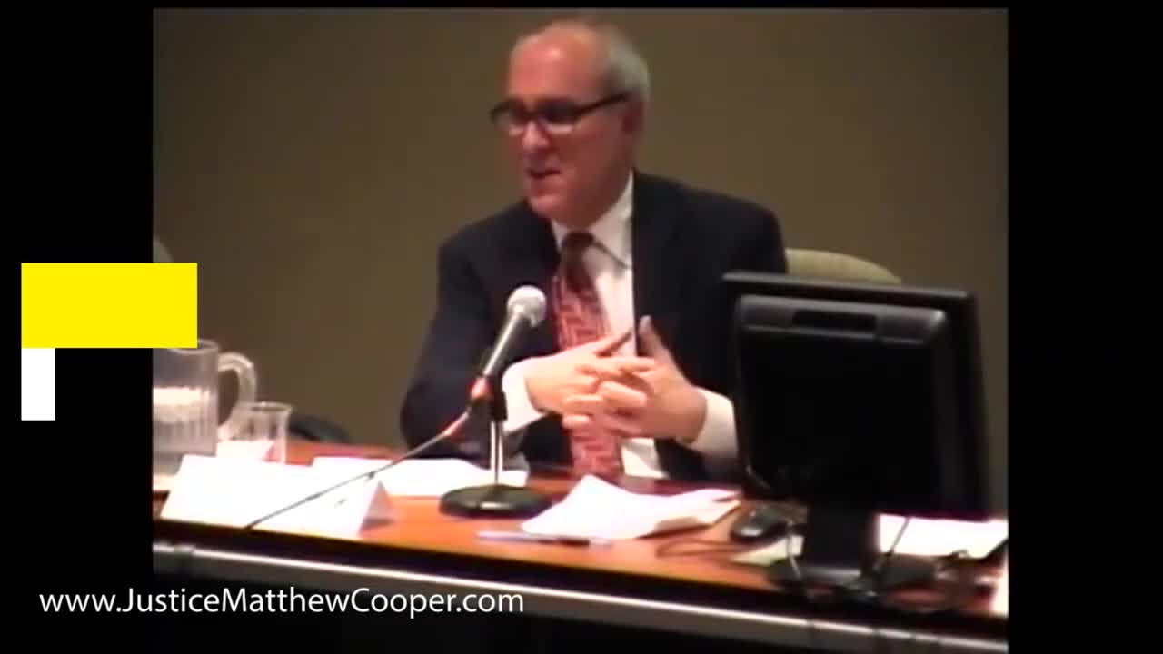 Justice Matthew Cooper - New York's Openly Racist Judge