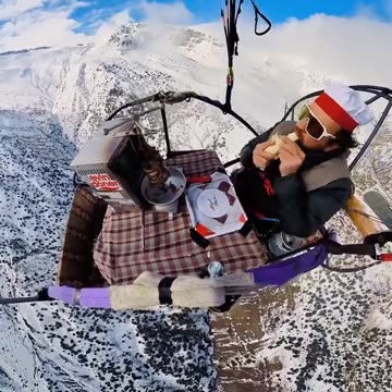 Beautiful scenery helps the Gyros go down much better